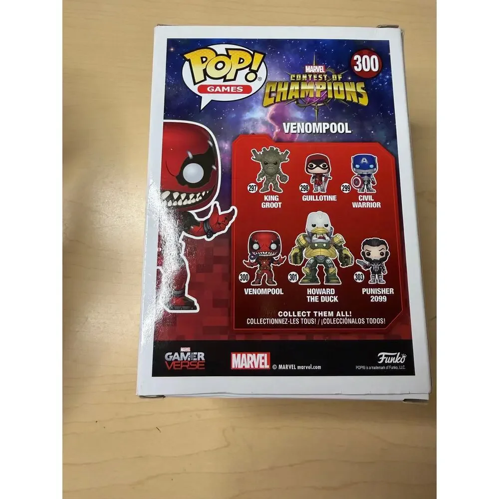 Funko POP! Games Marvel Contest of Champions Venompool #300 - Picture 3 of 6